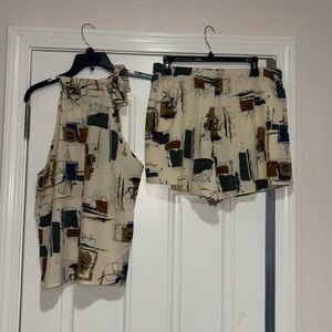 XL Shien, short and shirt set